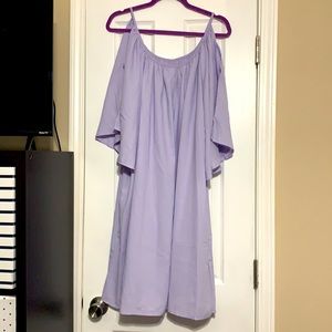 Open shoulder shein dress size xl